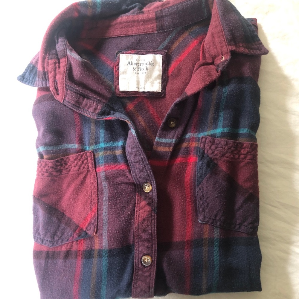 Abercrombie and Fitch flannel